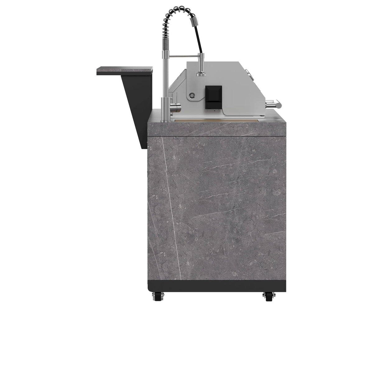 Forno Rimini outdoor kitchen FODKT2544BLK - side