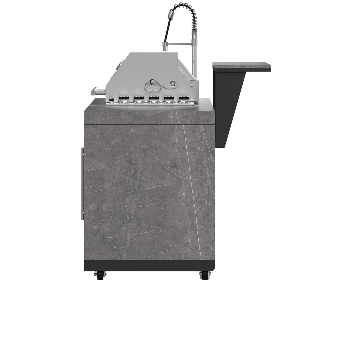 Forno Rimini outdoor kitchen FODKT2544BLK - side