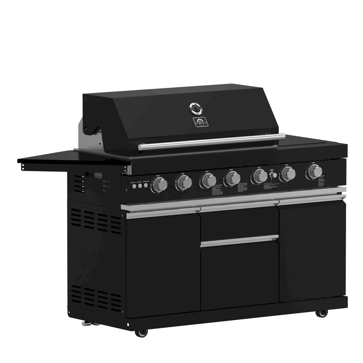 Forno All'Aperto outdoor kitchen FODKT2551BLK - closeup