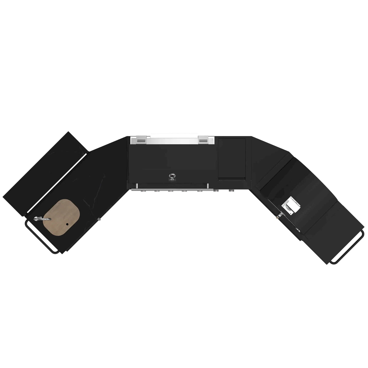 Forno All'Aperto outdoor kitchen FODKT2551BLK - top