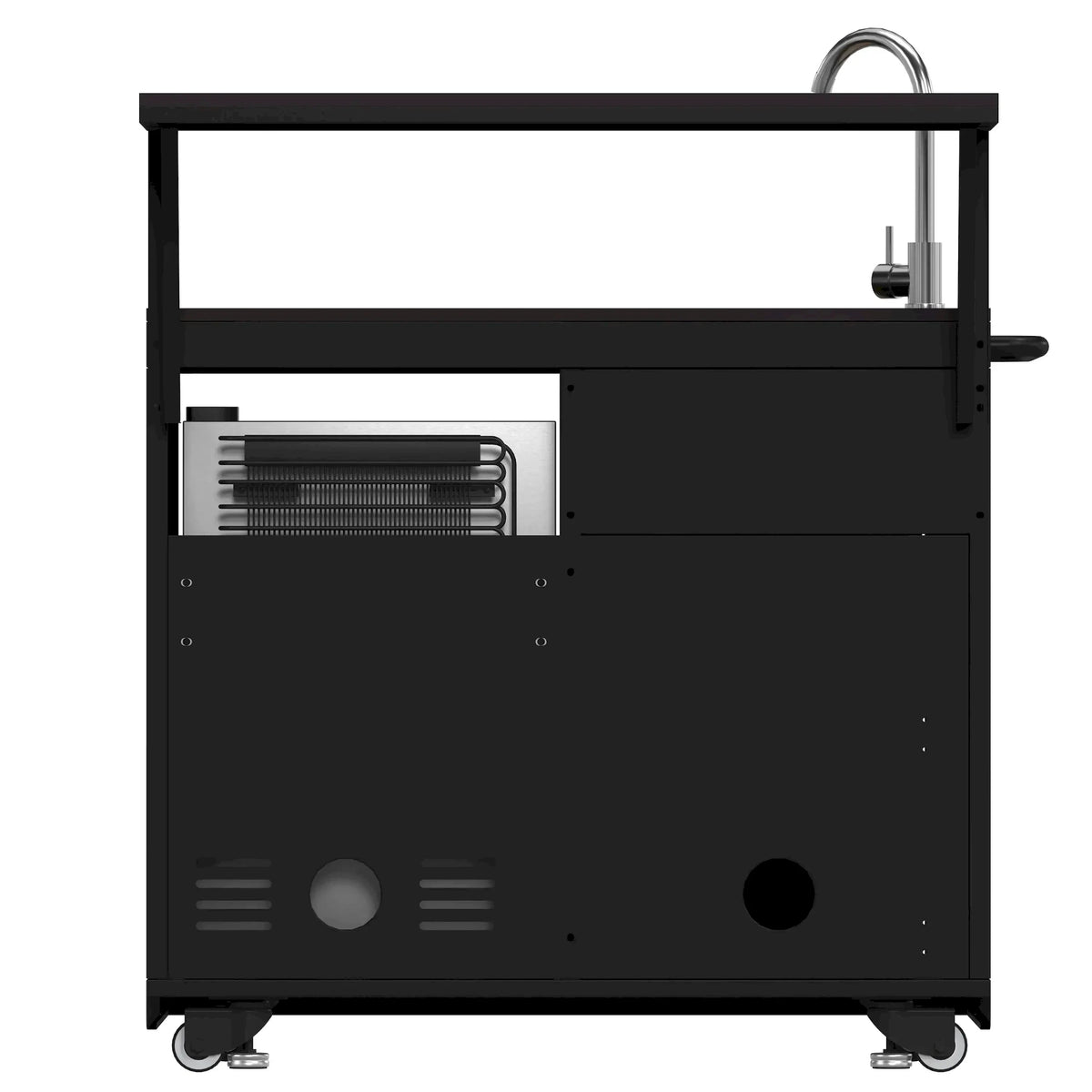 Forno All'Aperto outdoor kitchen FODKT2551BLK - closeup