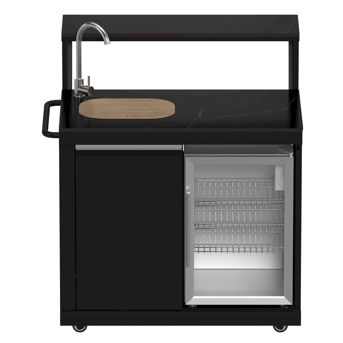 Forno All'Aperto outdoor kitchen FODKT2568BLK - closeup