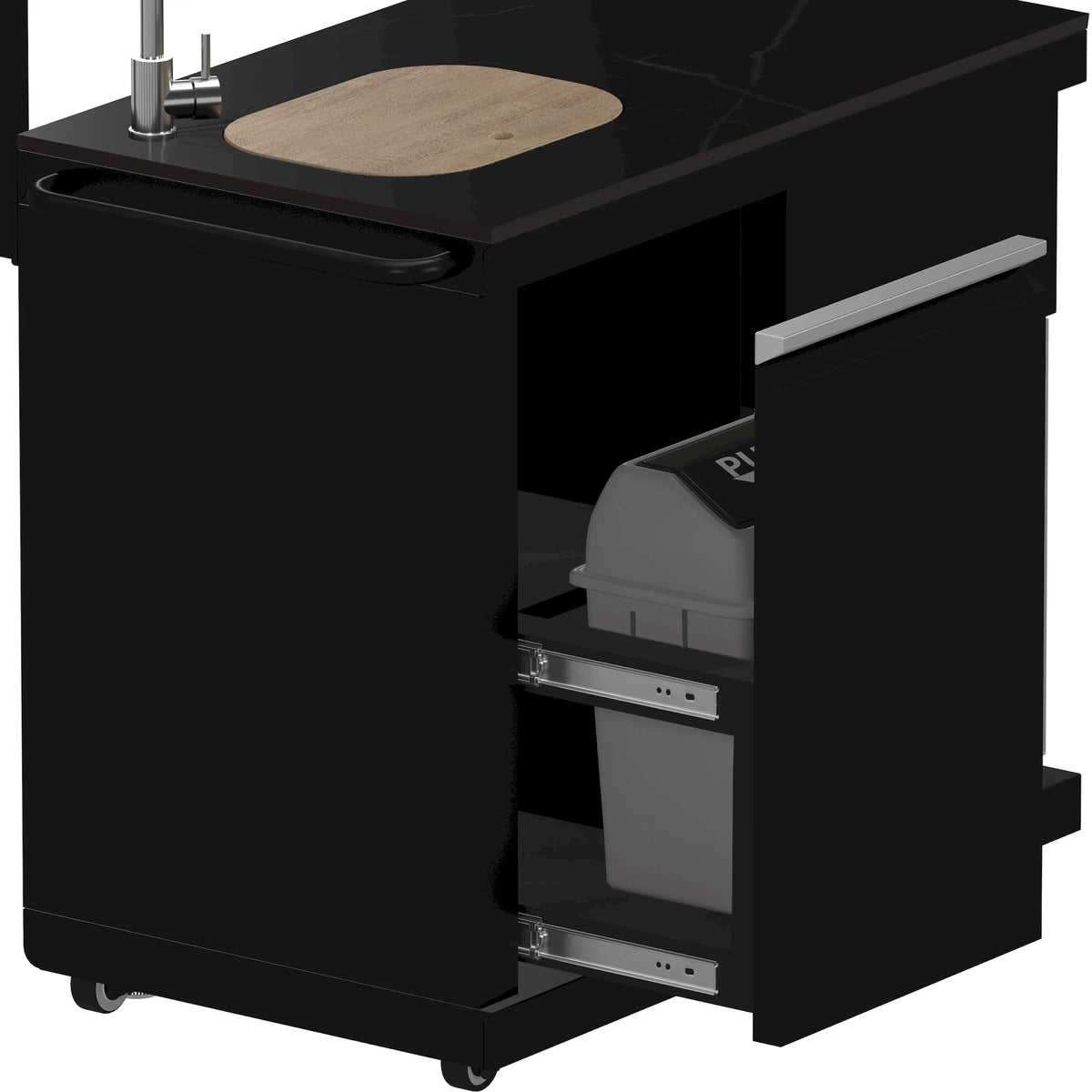 Forno All'Aperto outdoor kitchen FODKT2568BLK - closeup