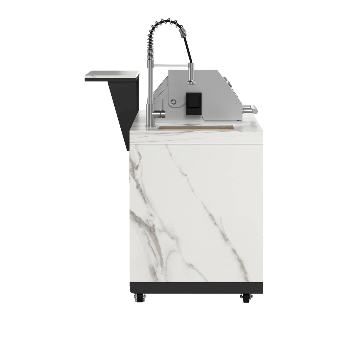 Forno Rimini outdoor kitchen FODKT2575WHT - side