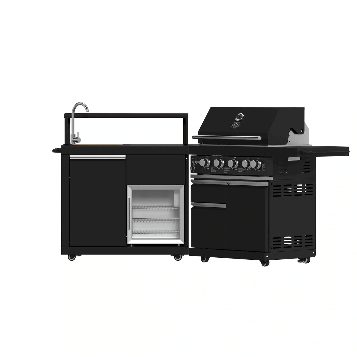 Forno All'Aperto outdoor kitchen FODKT2582BLK - angle