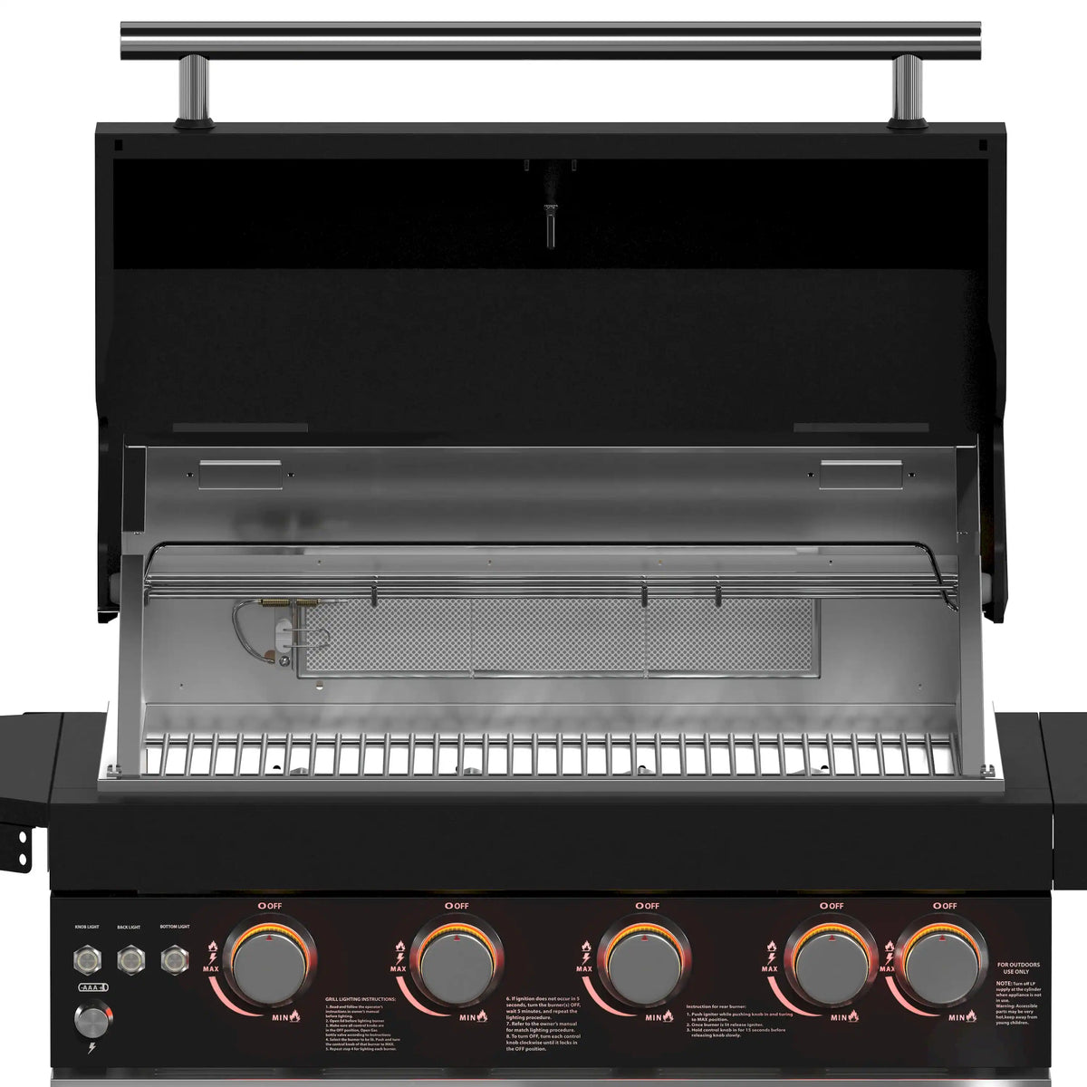 Forno All'Aperto outdoor kitchen FODKT2582BLK - closeup