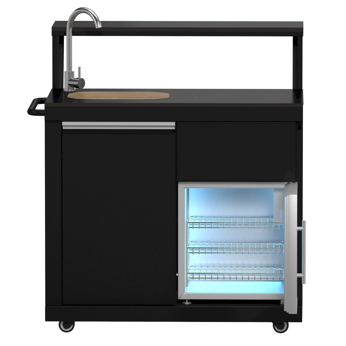 Forno All'Aperto outdoor kitchen FODKT2582BLK - closeup