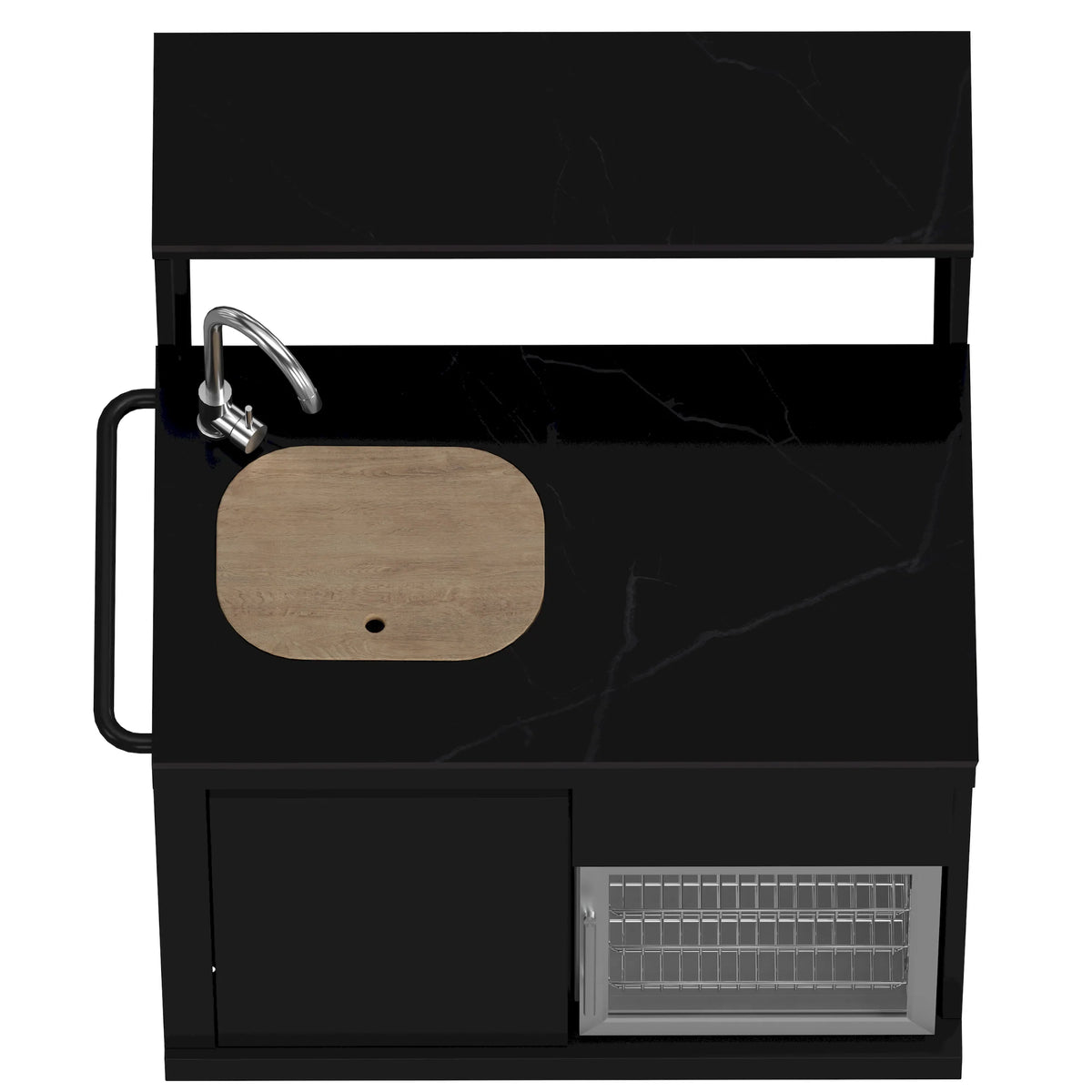 Forno All'Aperto outdoor kitchen FODKT2582BLK - closeup