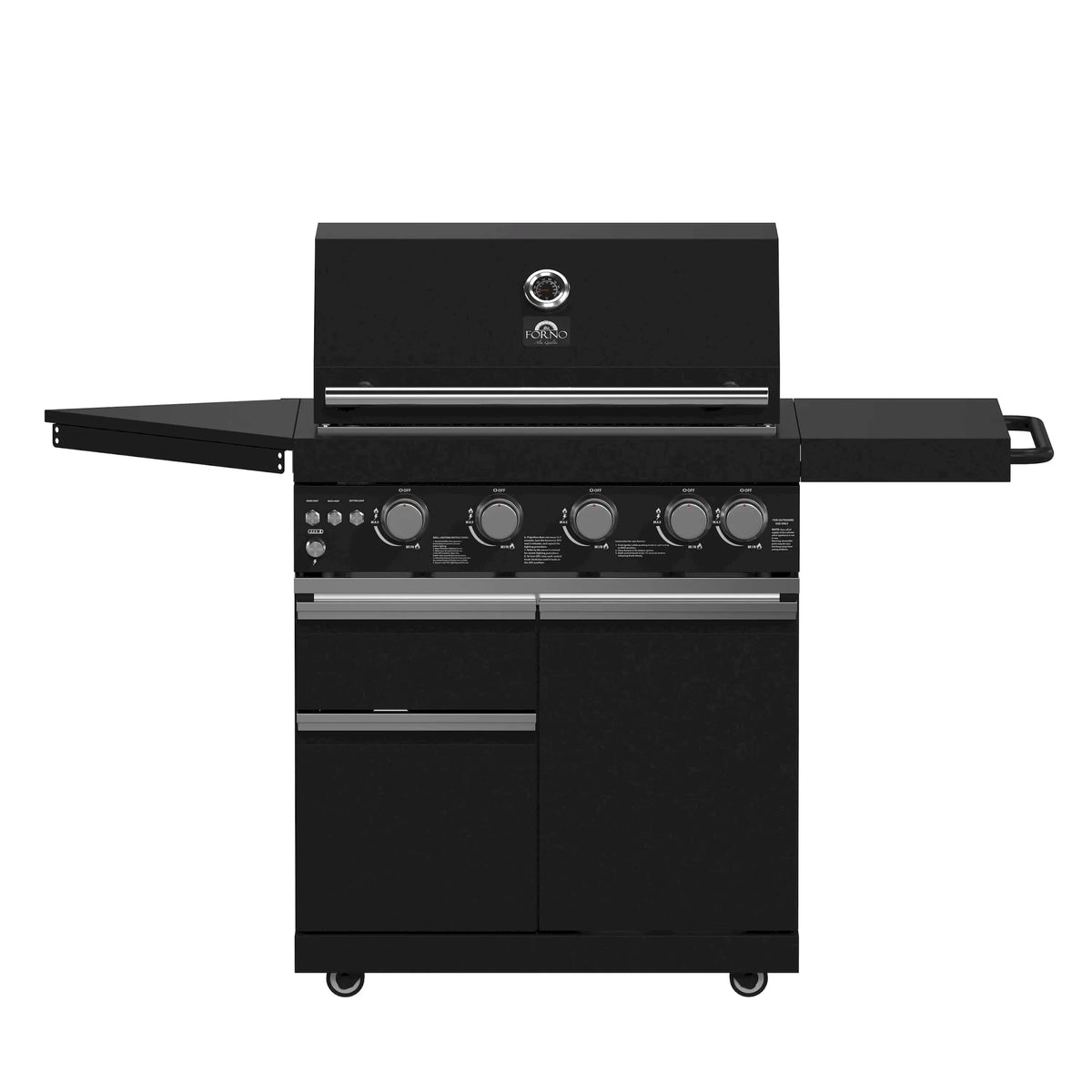 Forno All'Aperto outdoor kitchen FODKT2582BLK - closeup