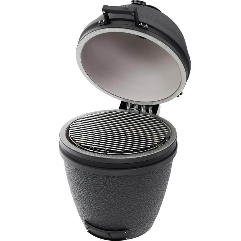 BSTRD.CORE 19 1/4-Inch Large Solo Kamado Grill in Graphite - B302G-USA
