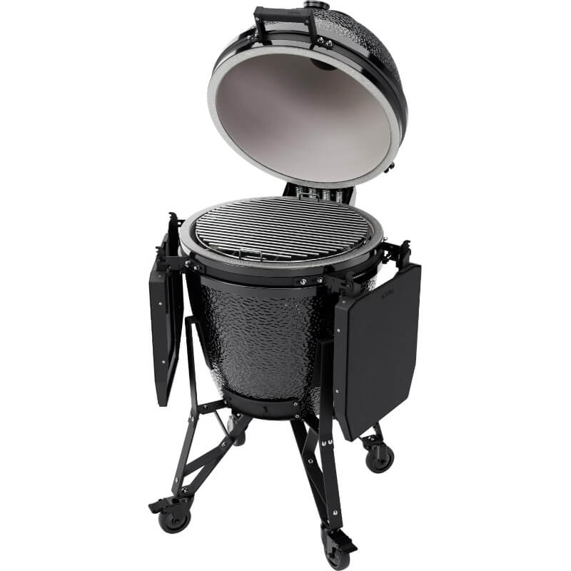 BSTRD.CORE 19 1/4-in Large Complete Kamado Grill in Gloss Graphite - B311G-USA