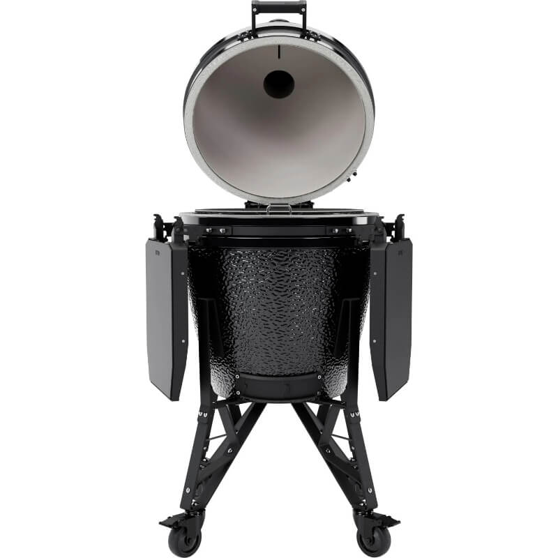 BSTRD.CORE 19 1/4-in Large Complete Kamado Grill in Gloss Graphite - B311G-USA