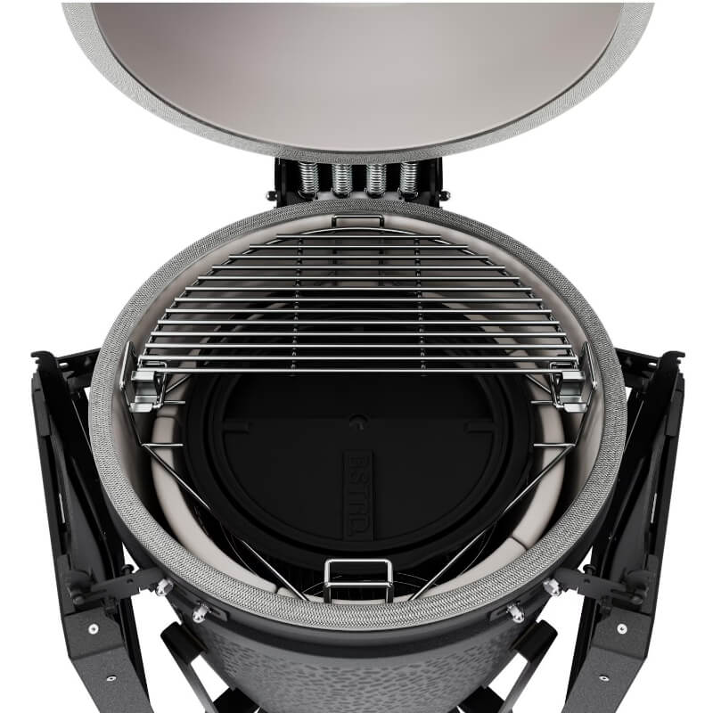 BSTRD.PRO 19 1/4-in Large Complete Kamado Grill in Graphite - BP301G-USA