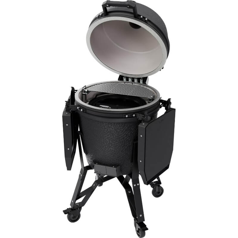 BSTRD.PRO 19 1/4-in Large Complete Kamado Grill in Graphite - BP301G-USA