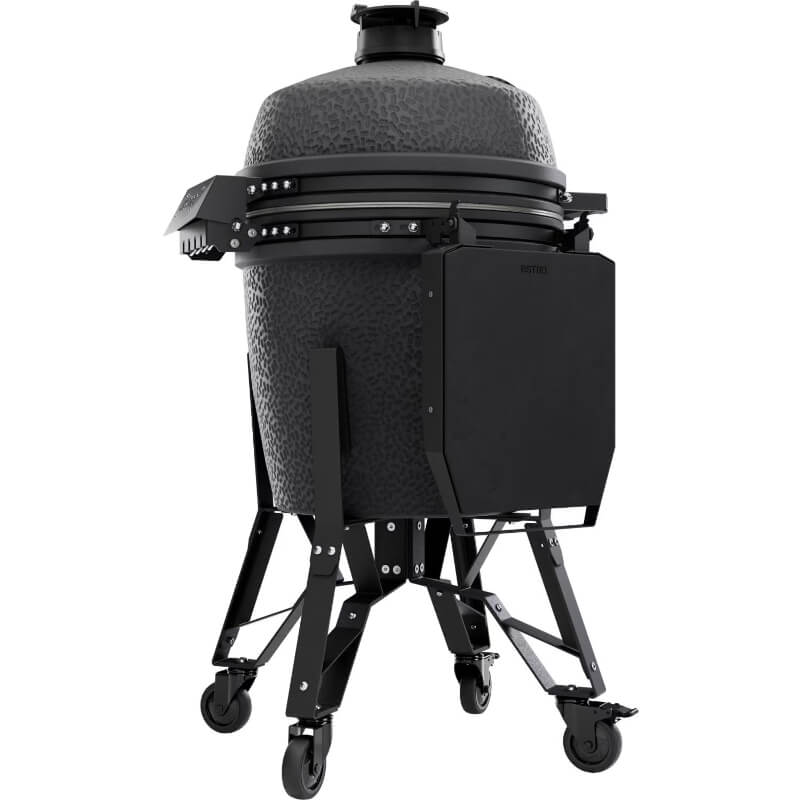 BSTRD.PRO 19 1/4-in Large Complete Kamado Grill in Graphite - BP301G-USA