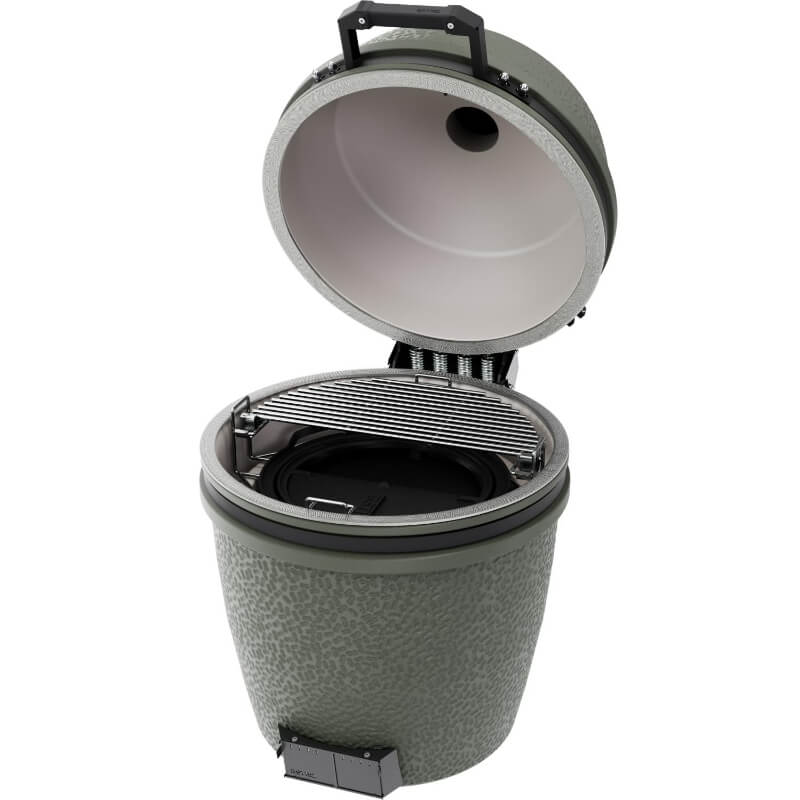 BSTRD.PRO 19 1/4-in Large Solo Kamado Grill in Alpine Green - BP302A-USA