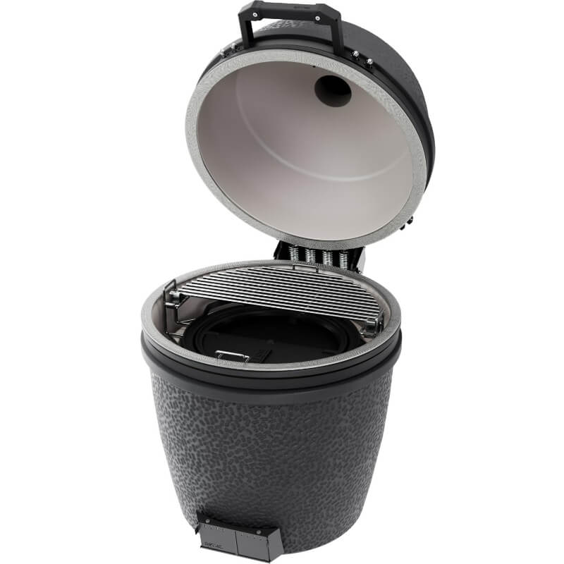 BSTRD.PRO 19 1/4-in Large Solo Kamado Grill in Graphite - BP302G-USA