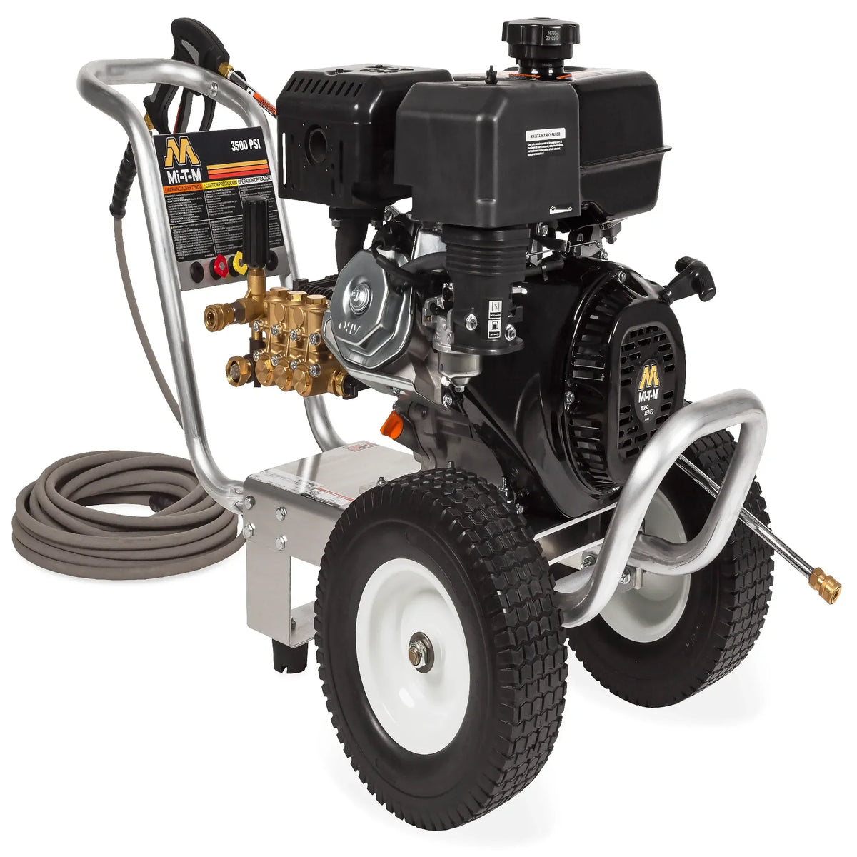 Mi-T-M CA Series gas pressure washer CA-3504-1MAM, 3,500 PSI, 3.5 GPM, Mi-T-M 420cc OHV - main product view