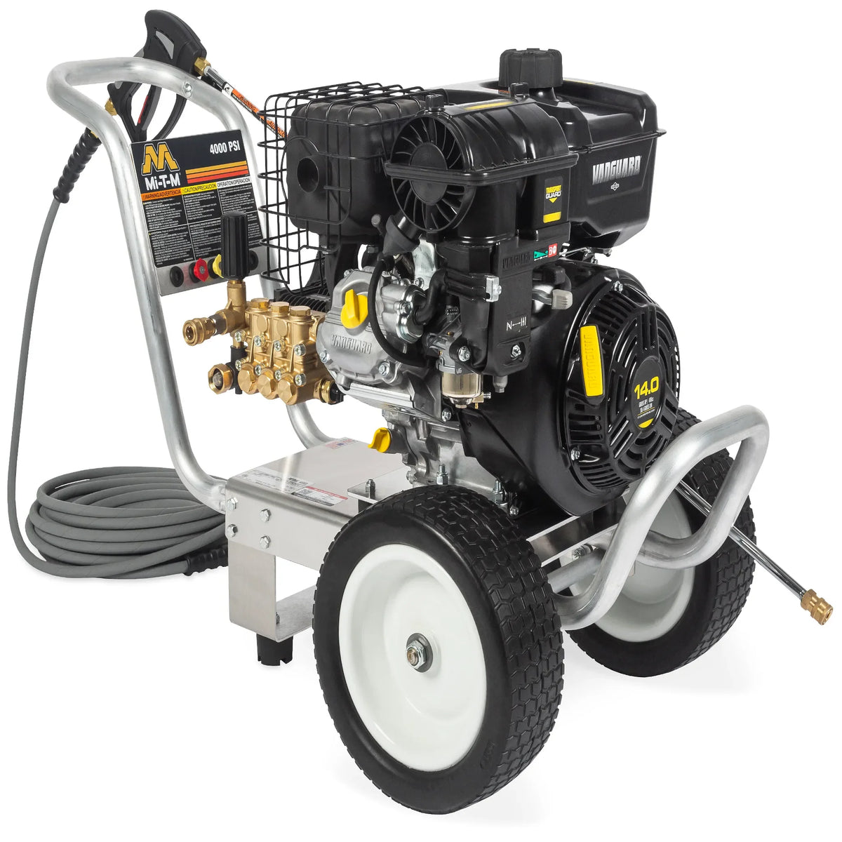 Mi-T-M CA Series gas pressure washer CA-4004-1MAV, 4,000 PSI, 3.5 GPM, Vanguard 408cc OHV - main product view