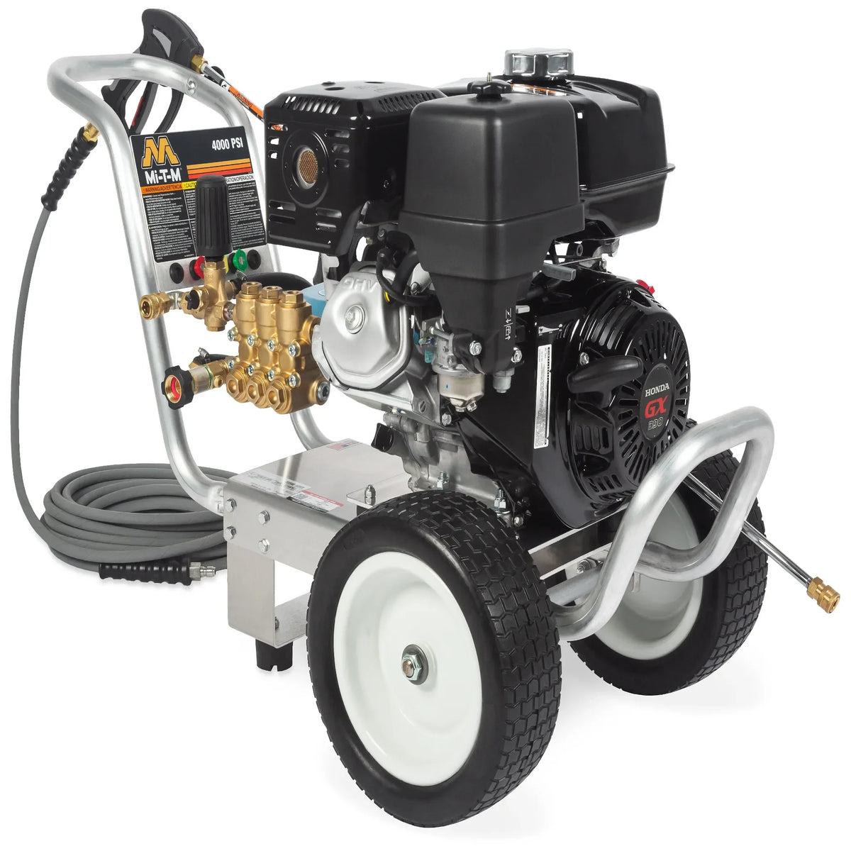 Mi-T-M CA Series gas pressure washer CA-4004-1MCH, 4,000 PSI, 4.0 GPM, Honda GX390 - main product view