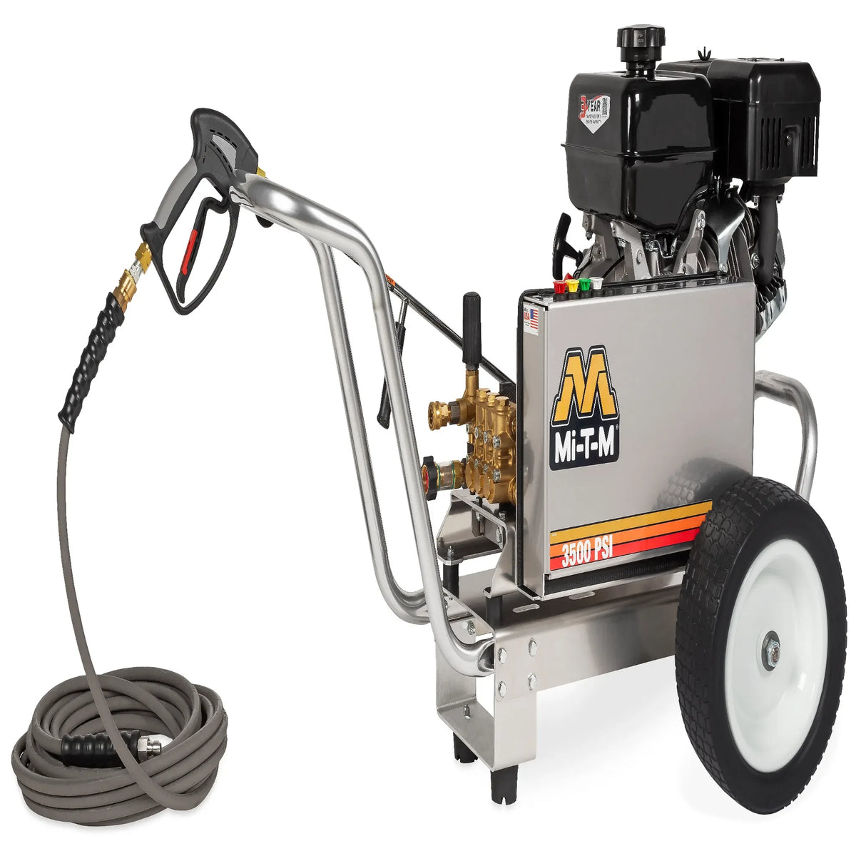 Mi-T-M CBA Series belt drive gas pressure washer CBA-3504-1MAM - main product view