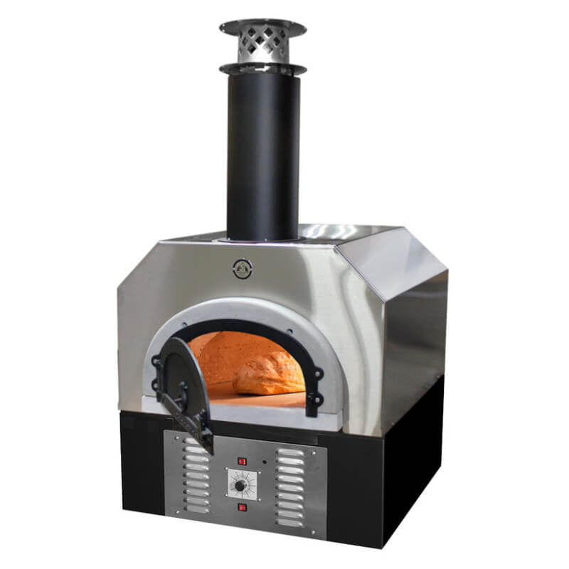 Chicago Brick Oven CBO-750 Hybrid Countertop Residential Outdoor Pizza Oven w/ Skirt