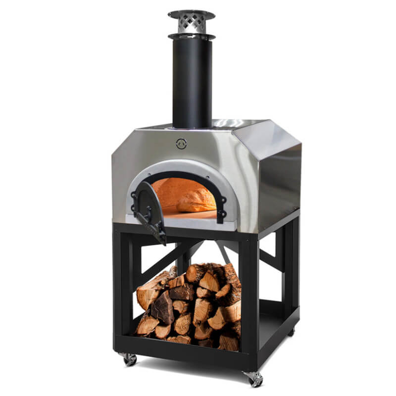 Chicago Brick Oven CBO-750 Wood-Fired Outdoor Pizza Oven on Stand