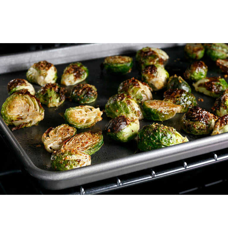 Cafe CGS700P2MS1 Café 30" Smart Slide-in, Front-control, Gas Range With Convection Oven Stainless Steel