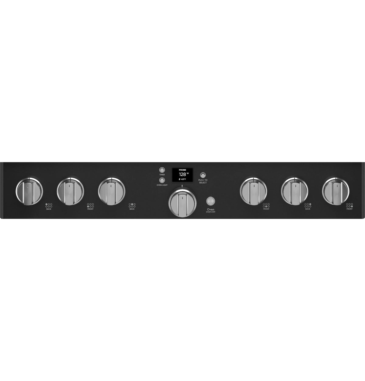 Cafe CGY366P3TD1 Café 36" Smart All-gas Commercial-style Range With 6 Burners (natural Gas) Matte Black