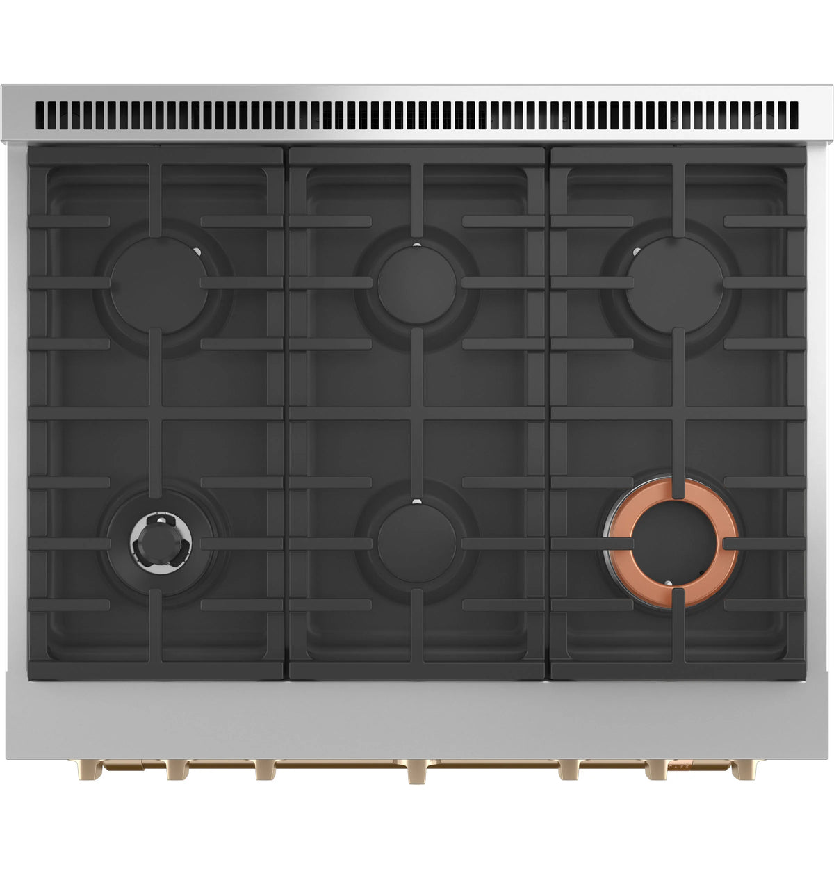 Cafe CGY366P4TW2 Café 36" Smart All-gas Commercial-style Range With 6 Burners (natural Gas) Matte White