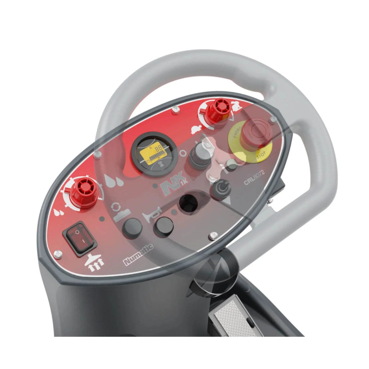 NaceCare CRL 2128/100T Ride-On Floor Scrubber K-916888-C2B - control panel
