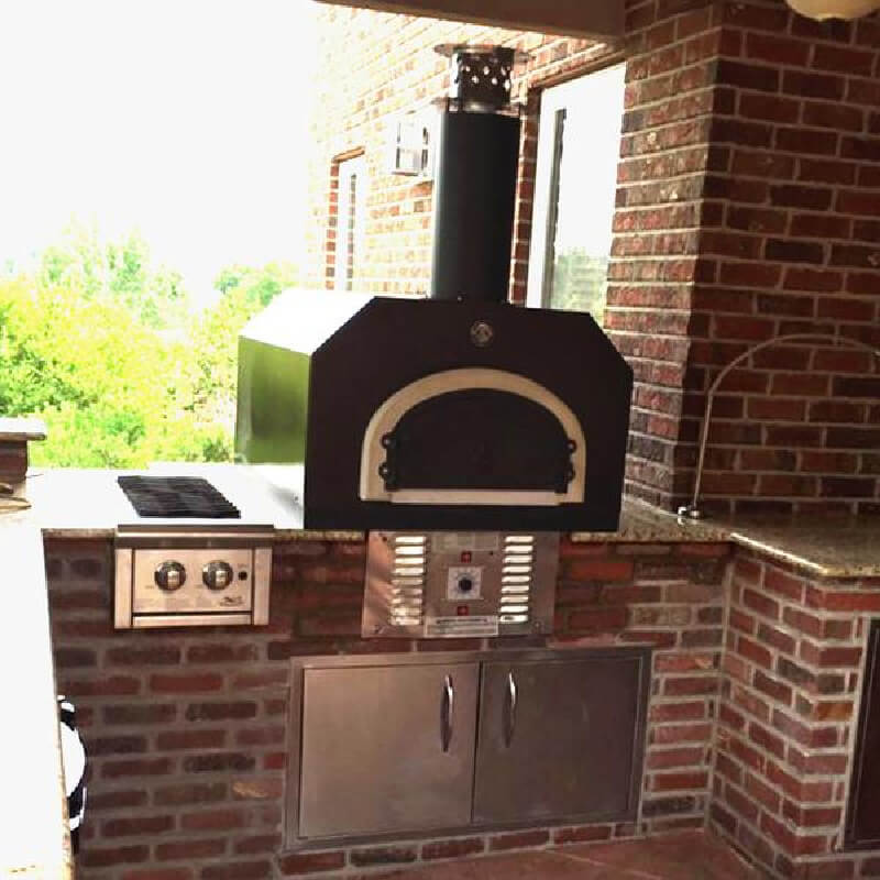 Chicago Brick Oven CBO-750 Hybrid Built-In Residential Outdoor Pizza Oven