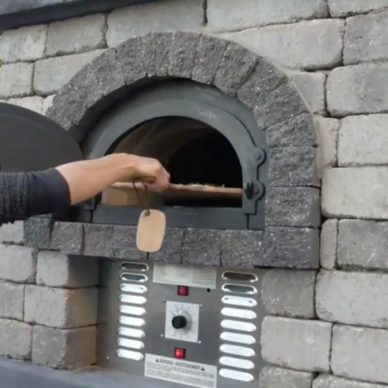 Chicago Brick Oven CBO-750 Hybrid Built-In Residential Outdoor DIY Pizza Oven Kit