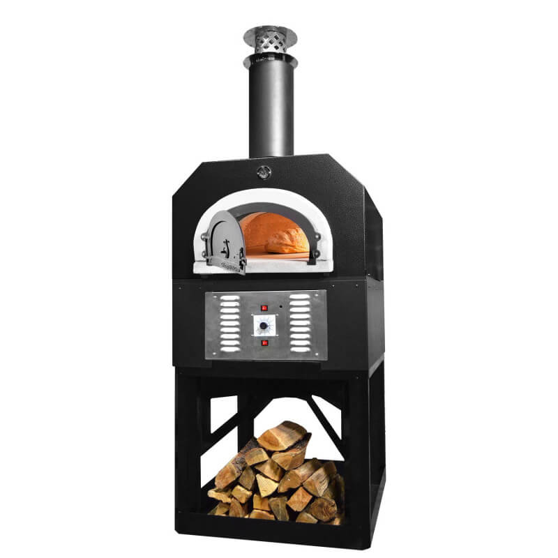 Chicago Brick Oven CBO-750 Hybrid Commercial Outdoor Pizza Oven on Stand