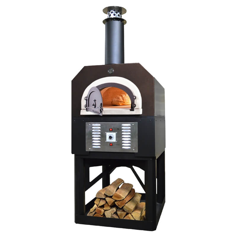 Chicago Brick Oven CBO-750 Hybrid Commercial Outdoor Pizza Oven on Stand