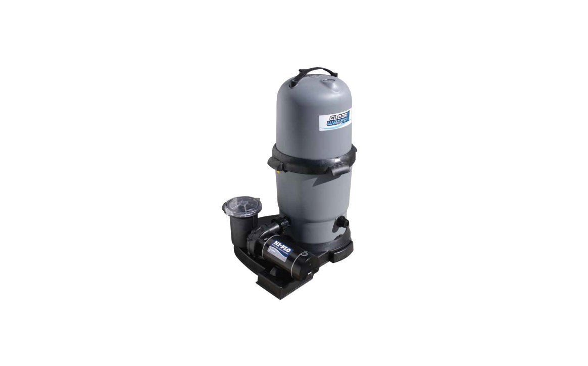 Waterway 522-5147-3S 100 SqFt ClearWater II™ Cartridge Filter System for Above Ground Pool 1.5HP