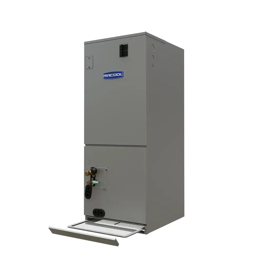 MRCOOL DIY Hybrid Central Split System - 2-Zone 55K BTU Condenser with  36K Ducted Air Handler and 18K Wall Mounted Air Handler