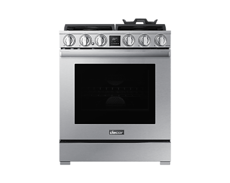 Dacor DOP30T840GS 30-inch Gas Range Silver Stainless