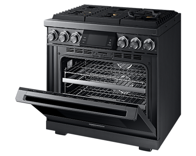 Dacor DOP36M96GLM 36-inch Gas Range Graphite Stainless