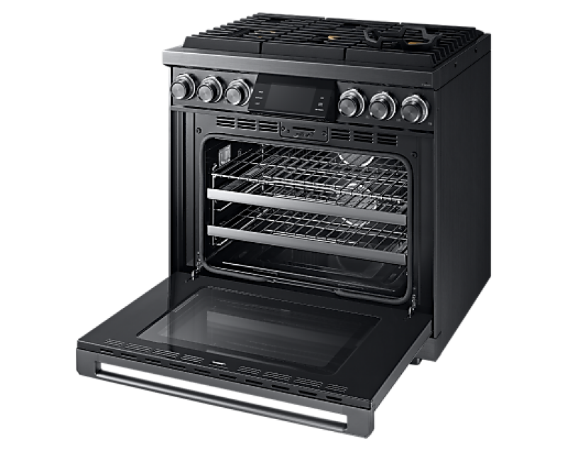 Dacor DOP36M96GLM 36-inch Gas Range Graphite Stainless