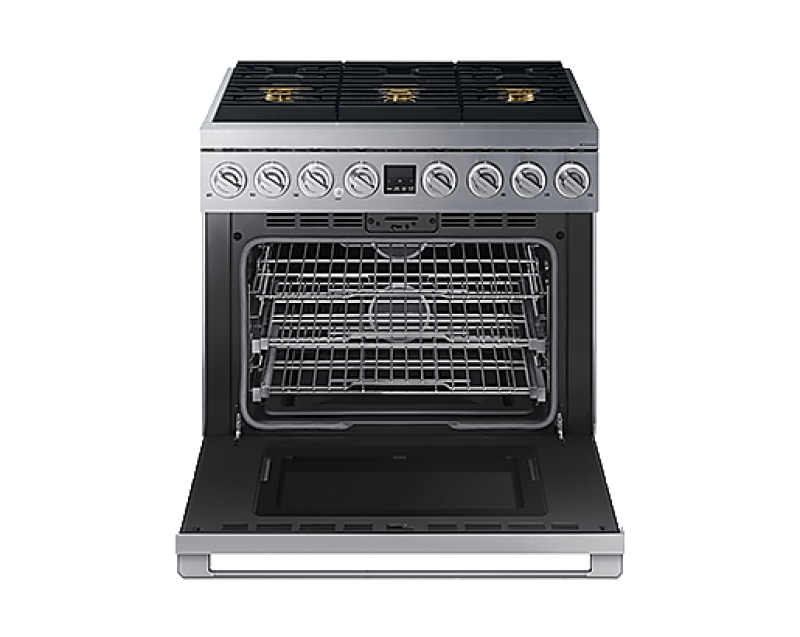 Dacor DOP36T86GLS 36-inch Gas Range Silver Stainless