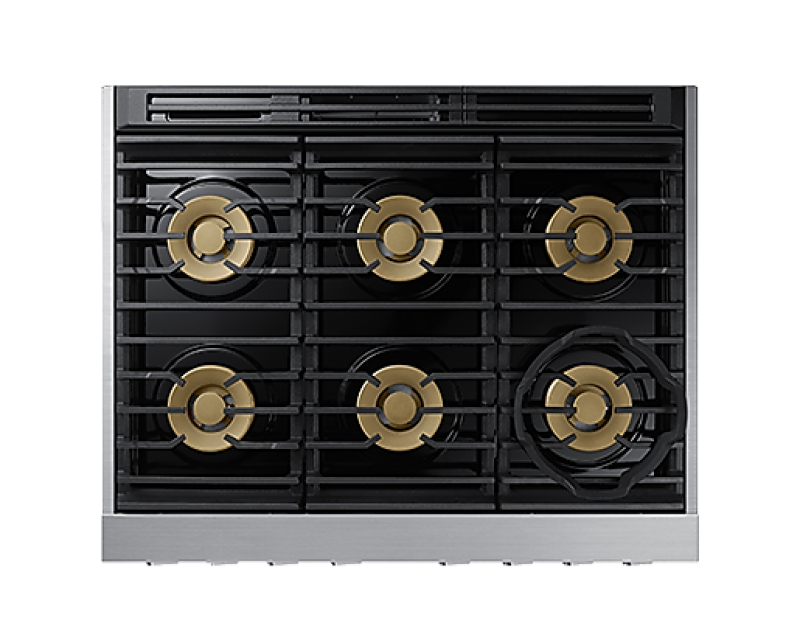 Dacor DOP36T86GLS 36-inch Gas Range Silver Stainless