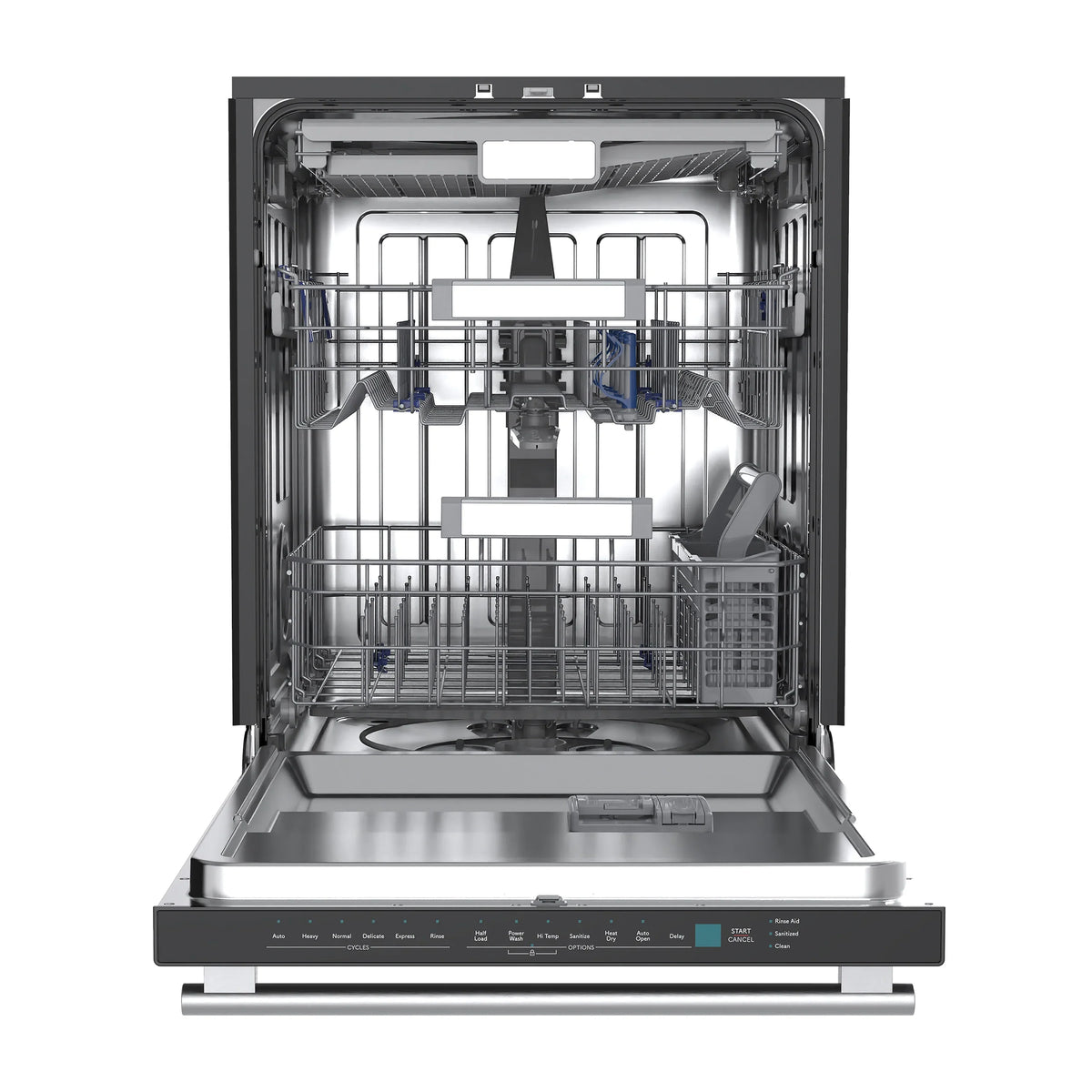 Forno Stella 24-Inch Built-in Dishwasher in Black with Stainless Steel  Handle, Tall Tub, Top Touch Control, Quiet 44 dBA, Soil-Sensing Capable, NSF & ENERGY STAR (FDWBI8010-24BLK)