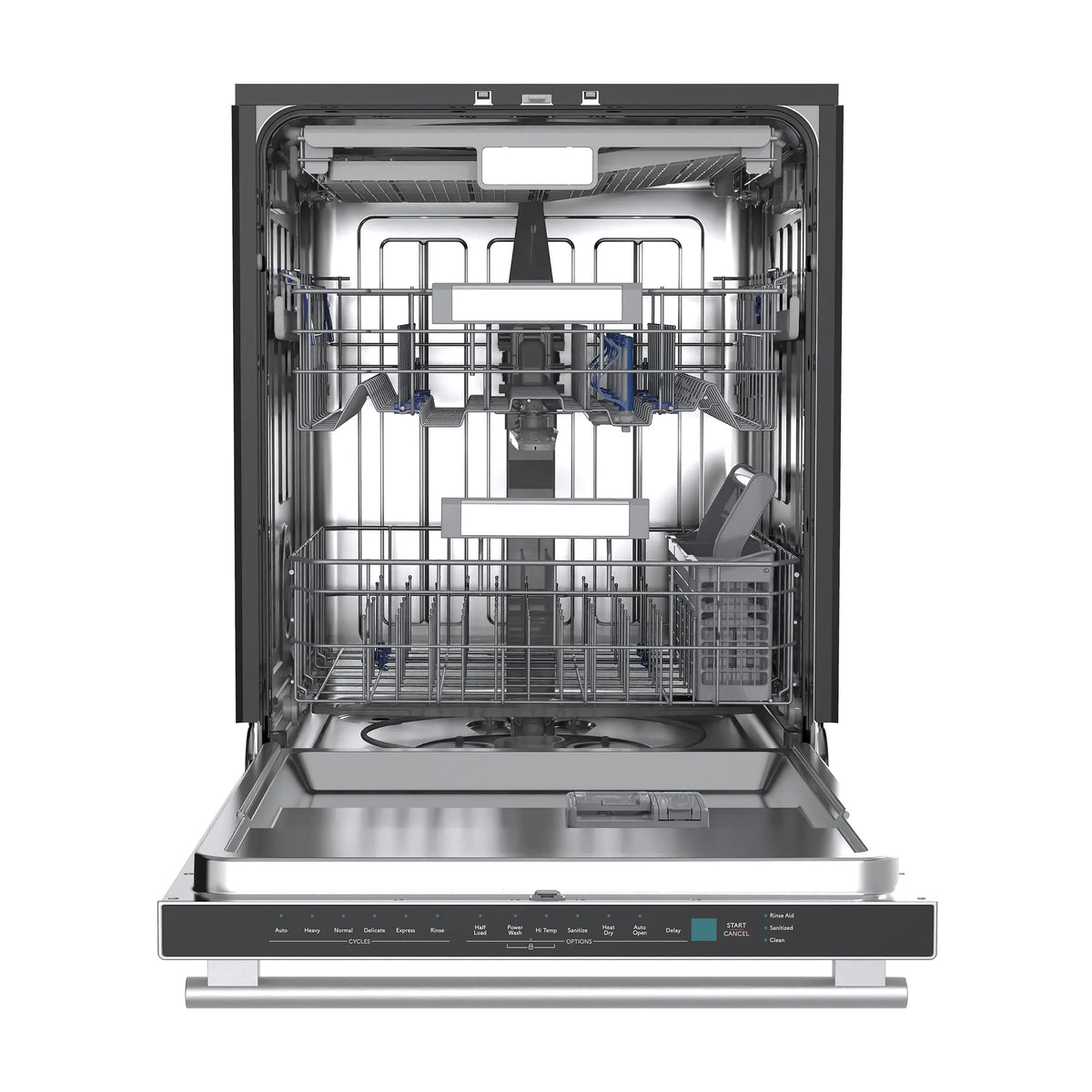 Forno Stella 24-Inch Built-in Dishwasher, Tall Tub, Top Touch Control, Fingerprint-Resistant Stainless Steel Dishwasher, Quiet 44 dBA, Soil-Sensing Capable, NSF & ENERGY STAR Certified (FDWBI8010-24S)