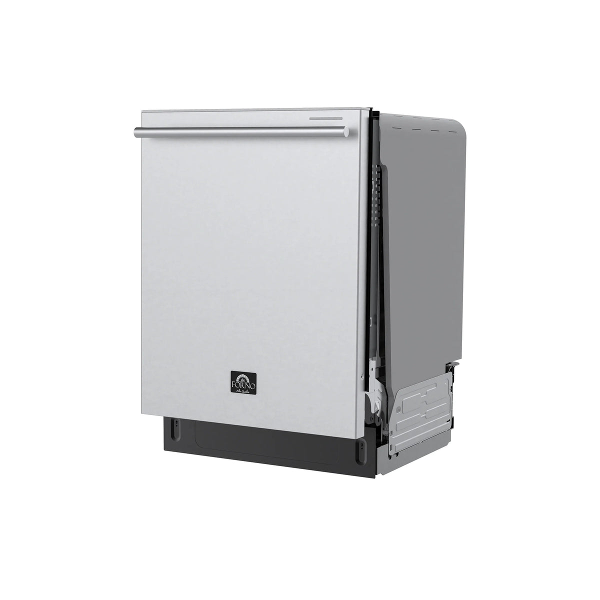 Forno Stella 24-Inch Built-in Dishwasher, Tall Tub, Top Touch Control, Fingerprint-Resistant Stainless Steel Dishwasher, Quiet 44 dBA, Soil-Sensing Capable, NSF & ENERGY STAR Certified (FDWBI8010-24S)
