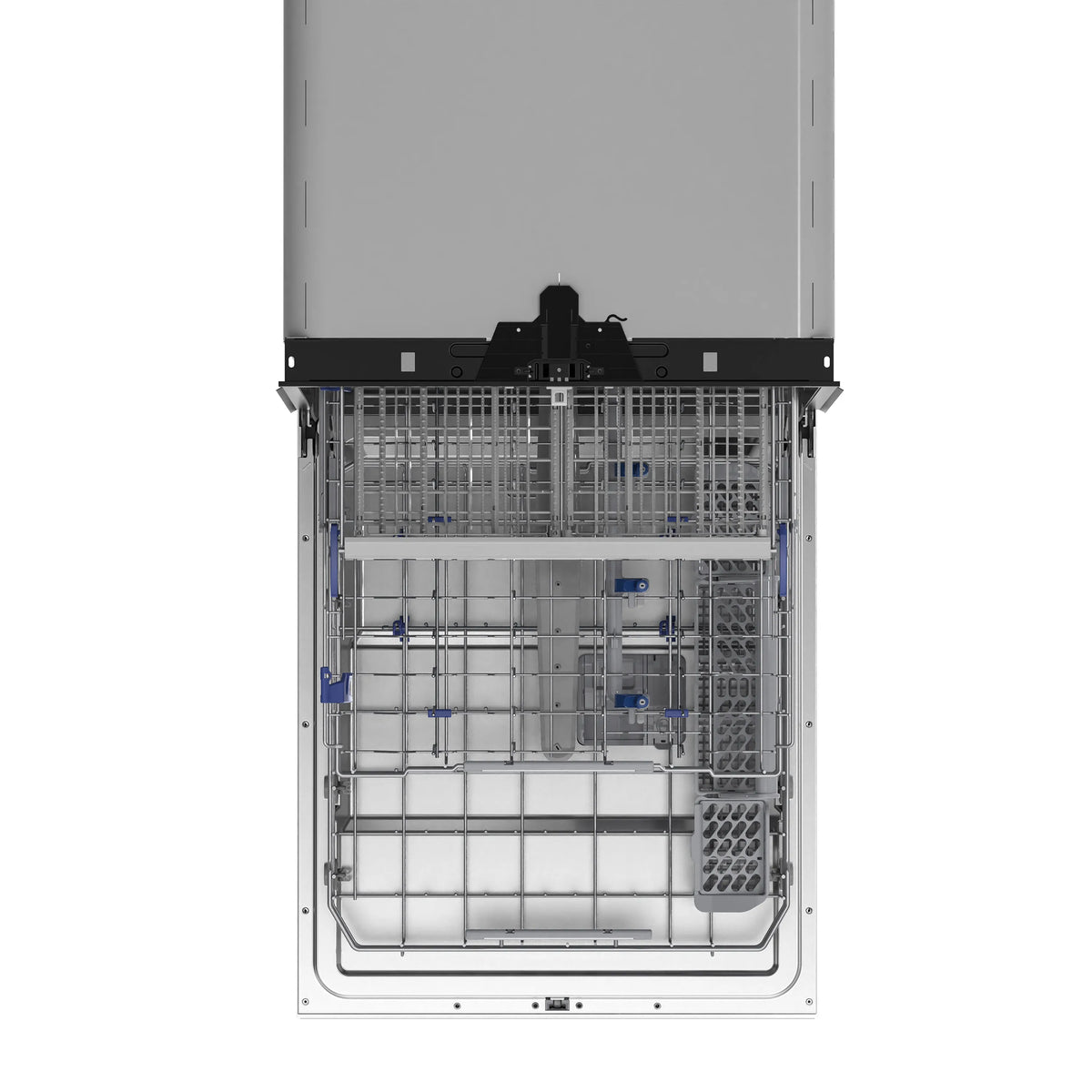 Forno Stella 24-Inch Built-in Dishwasher in White with Antique Brass Handle, Tall Tub, Top Touch Control, Quiet 44 dBA, Soil-Sensing Capable, NSF & ENERGY STAR (FDWBI8010-24WHT)