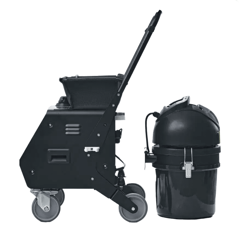 US Steam Eagle Plus 2.0 commercial steam vacuum cleaner EP2 - side view