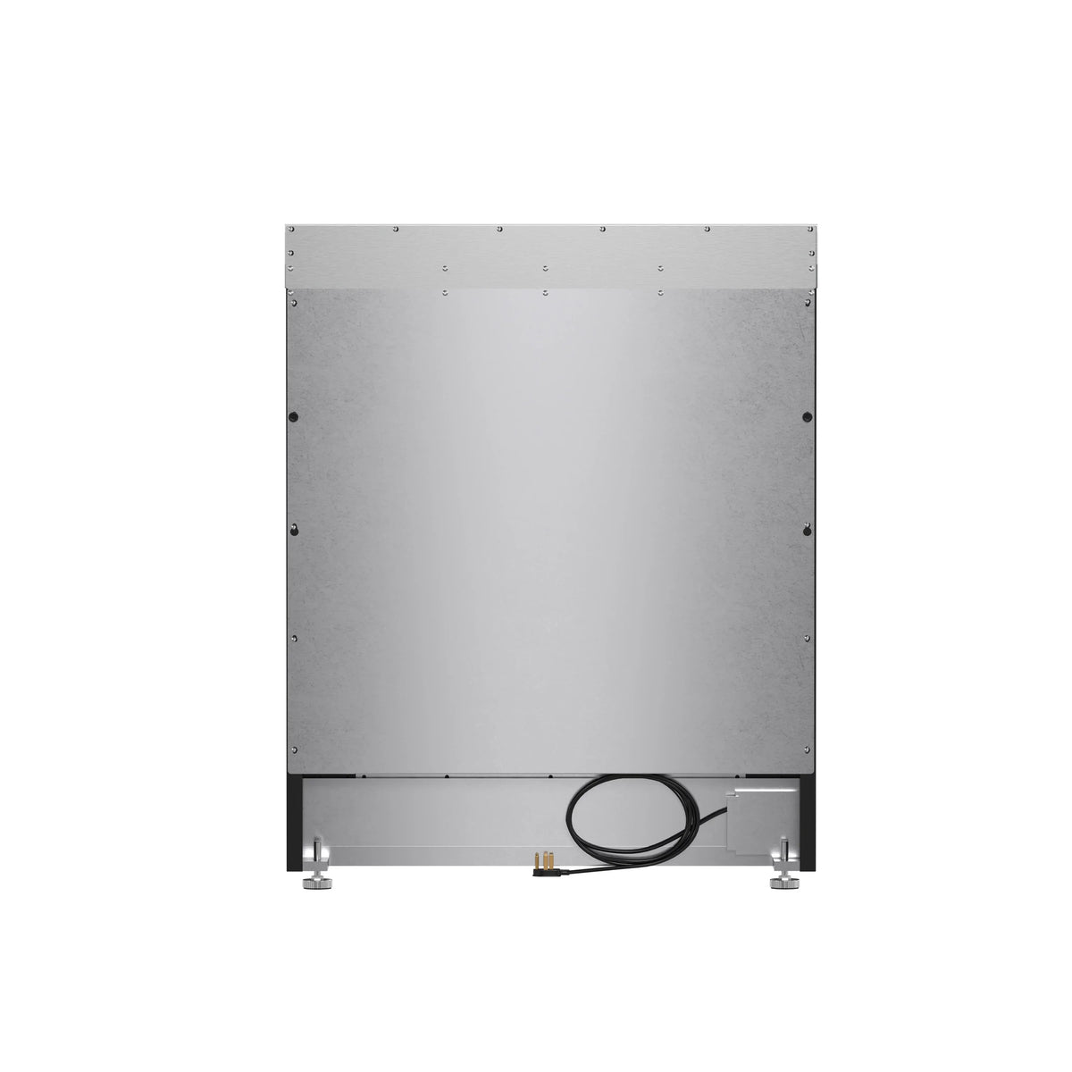 Forno 3-Piece Appliance Package - 30-Inch Electric Range, Wall Mount Range Hood, and 36-Inch Refrigerator in Black with Antique Brass Trim