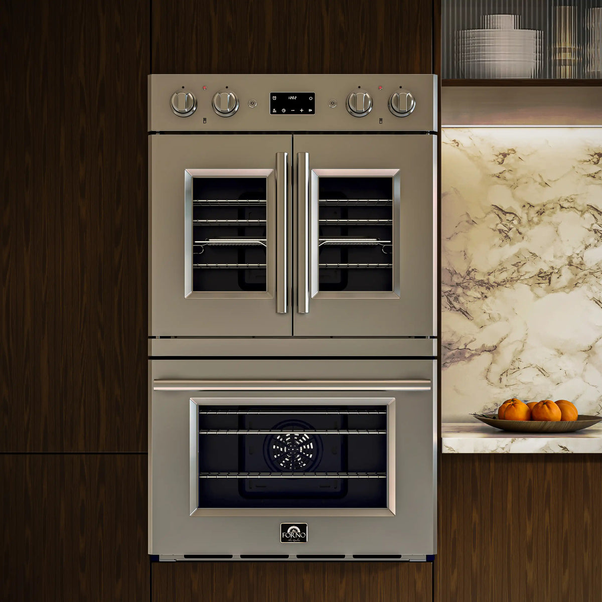 Forno Gallico 30-Inch Electric French Door Double Oven (FBOEL1388-30)