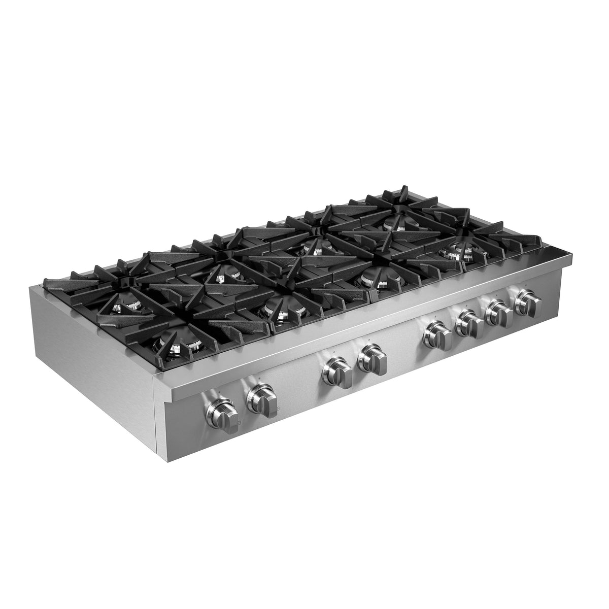 Forno 2-Piece Appliance Package - 48-Inch Lseo Gas Rangetop & Wall Oven in Stainless Steel